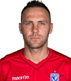Łukasz Radliński był za porą nie do przejścia dla zawodników Górnika (fot. wartapoznan.pl)
